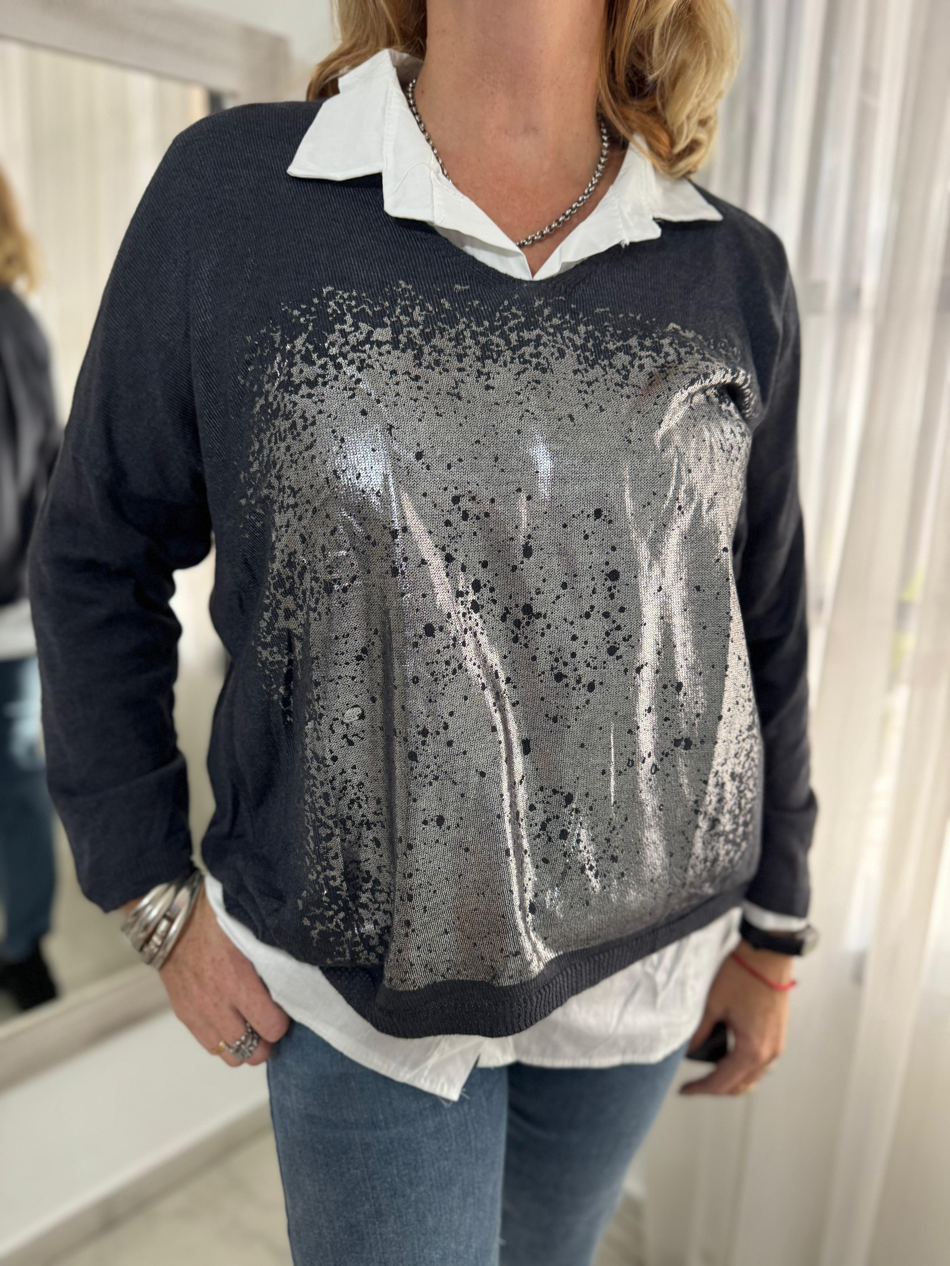Sweater + Camisa